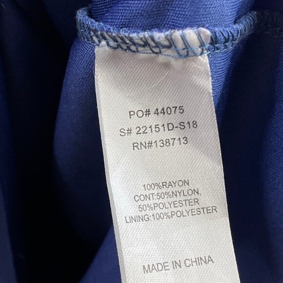 Altar'd State Mala Maxi Dress Sleeveless Crochet Lace Teal Blue Size Small - Picture 8 of 9